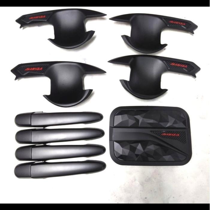 Paket outer mangkok cover handle pintu tank cover all new avanza hitam