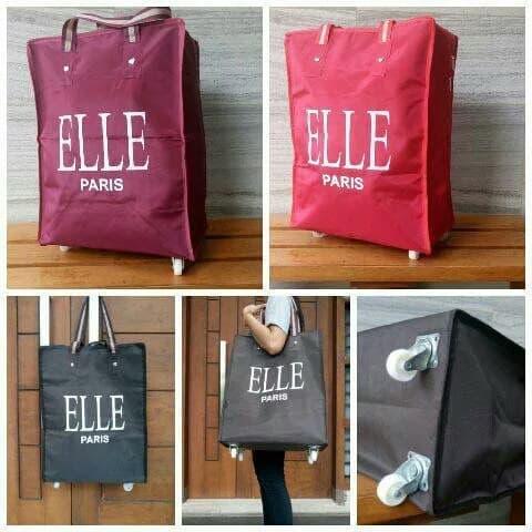 Tas Belanja Jumbo Trolley Elle Paris/Shopping Bag Trolley Elle Paris