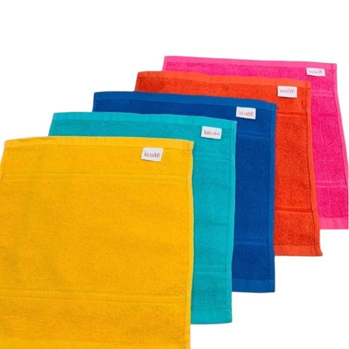 [12pcs] Sapu Tangan Mutia-Sapu Tangan Handuk Bahan Tebal Halus dan Lembut Pria