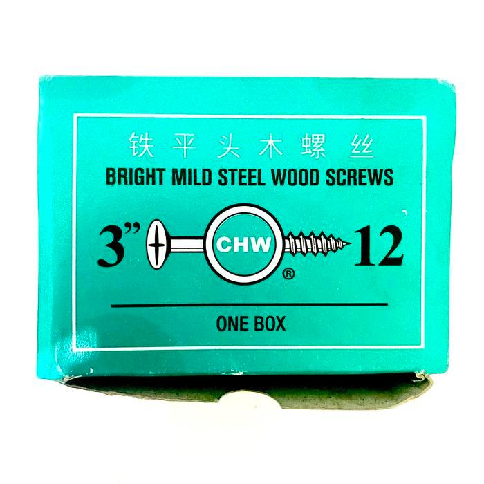 SKRUP KAYU CHW / SEKRUP KAYU CHW 3 X 12 BEST QUALITY