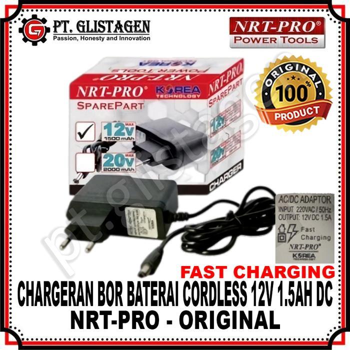 Krisbow - Adaptor Charger 12V Bor Baterai Cordless /Xenon/Nrt/Benz/Mollar Nrt