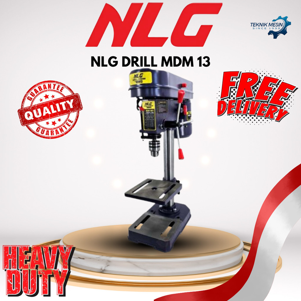 NLG DRILL MDM 13 / BOR DUDUK ELEKTRIK / 250 WATT DRILL PRESS / ELECTRIC DRILL