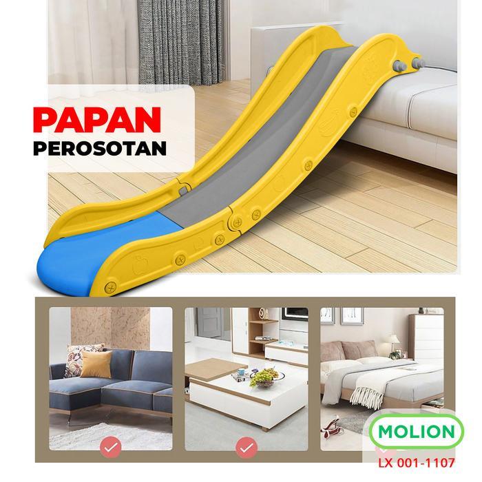 Papan Prosotan Seluncuran Bermain Mainan Bayi Kuda Kudaan Playground Anak Perosotan Plastik