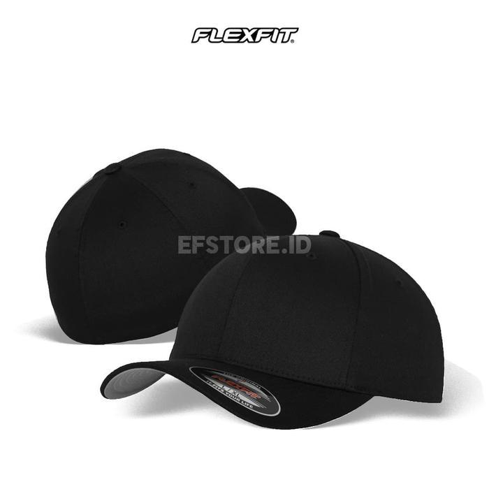 Topi Polos Baseball Flexfit Yupoong 6277 Original #Gratisongkir