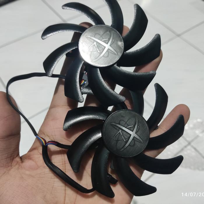 FAN VGA RX 570 580 GTX 1060 1070 PALIT XFX HIS MSI GIGABYTE 85MM 4PIN FORSALE