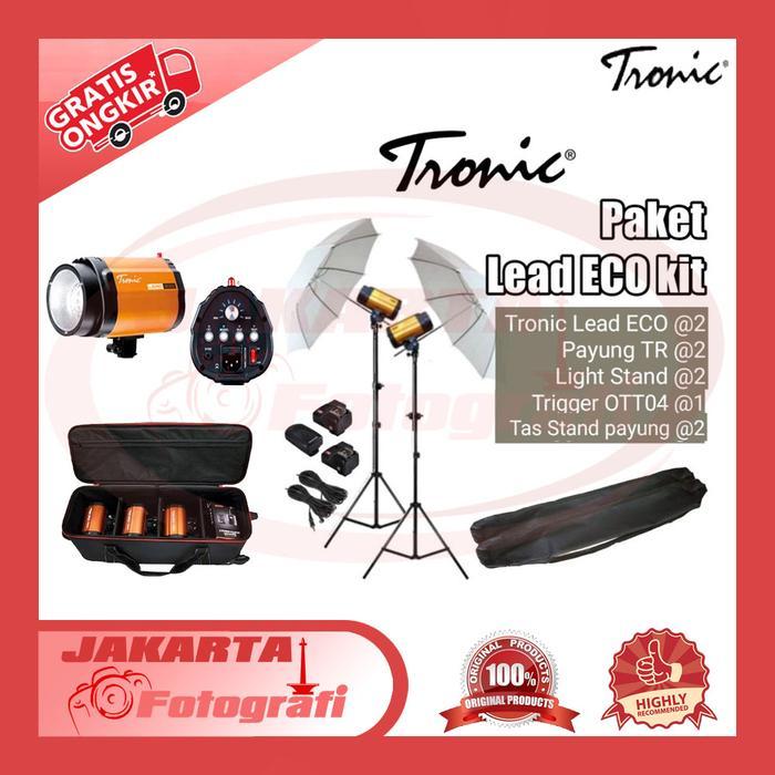 TERBARU Paket Tronic Lead Eco Kit Studio Flash BISA GOSEND