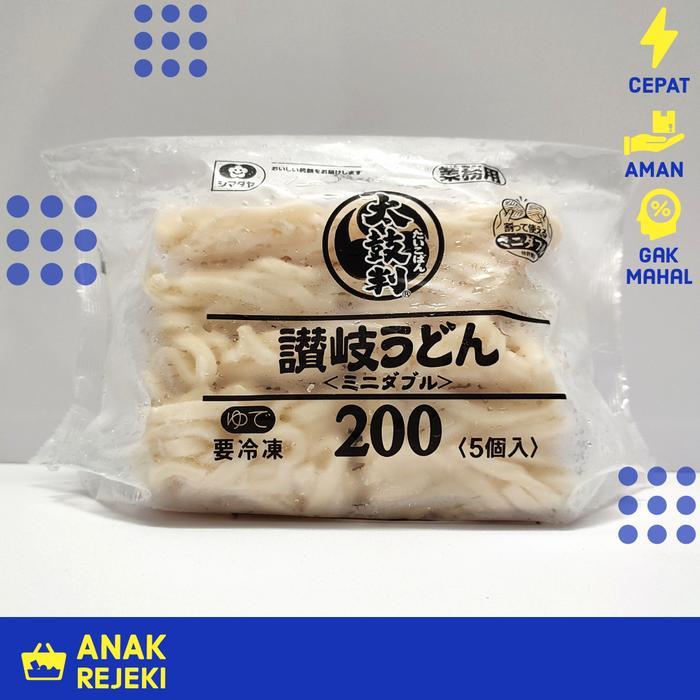 Udon Frozen Shimadaya 1kg / 5pcs - Taikoban Sanuki Mi Mie Basah