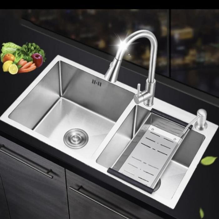 Bak cuci piring 2 lubang 8245/kichen sink Onan 2 lubang