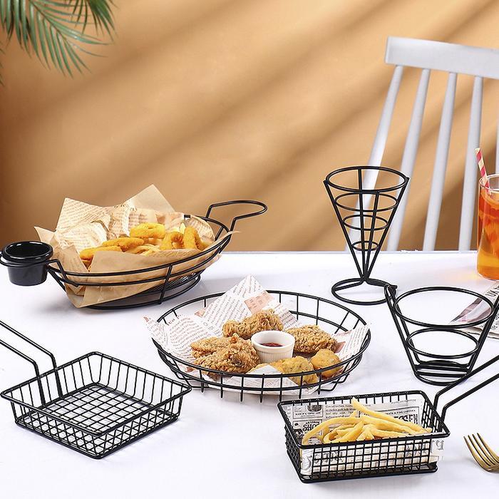 Aneka Frying basket/Deep Frying/French Fries Basket/Keranjang Gorengan