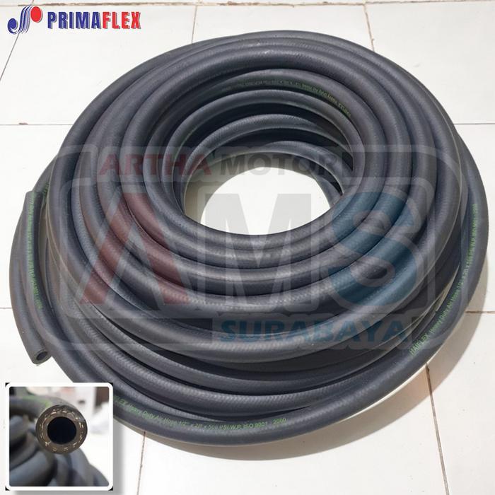 Selang Kompor Selang Gas LPG Elpiji Blue Gaz Bright Gas Benang Dalam Primaflex Hiflex 6mm 1/4 8mm