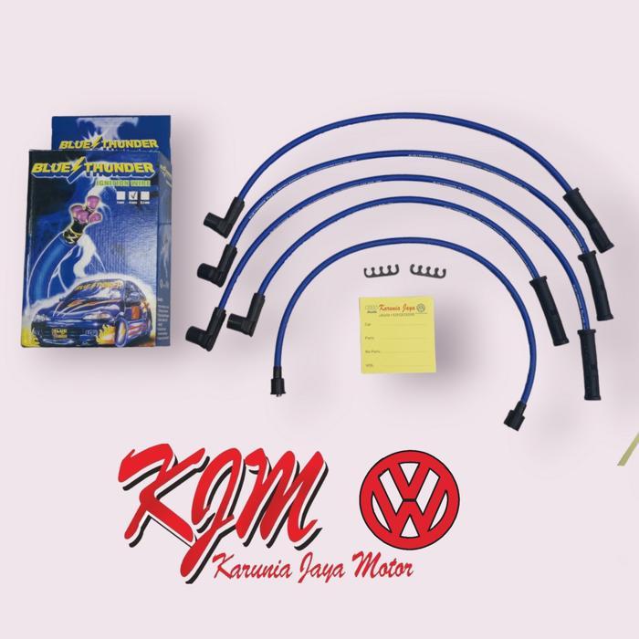 Kabel busi 4 Core Blue Thunder