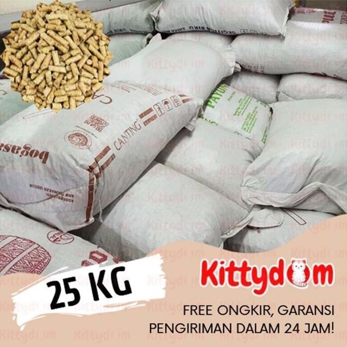 Sale Kittydom Sekam Pellet 25 Kg 1 Karung Pelet Alas Kandang Kucing Kelinci
