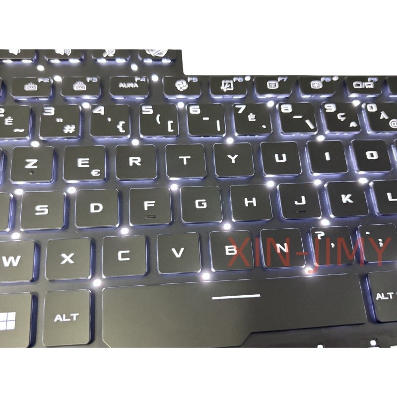 French Backlit Laptop Keyboard for ASUS ROG Zephyrus G14 GA401 GA401QE GA401QM GA401IV GA401QC