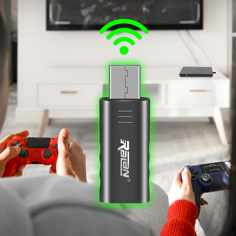 Wireless USB Controller Adapter Gamepad Bluetooth 5.3 USB Transmitter Receiver For Nintendo Switch