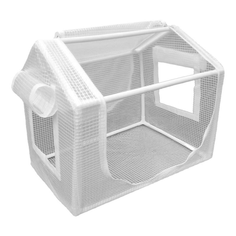 Mini Greenhouse Outdoor Gardening Flower House Portable Seedling Greenhouse With Zippered Doors For 