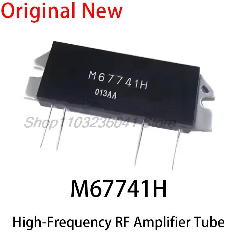Terbaik 1PCS M67741H M67741 Driver Module 4-pin Brand New Original High-frequency RF amplifier Micro