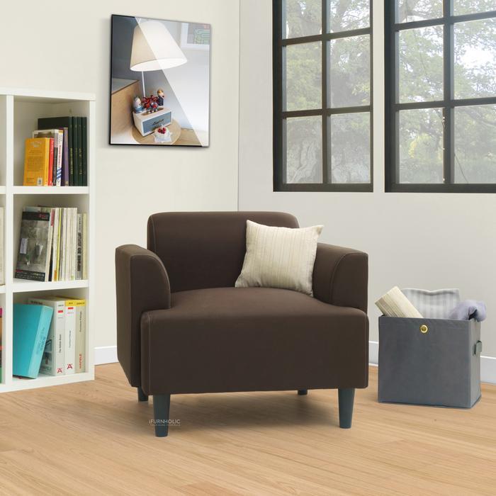 ifurnholic skona sofa 1 dudukan - kursi tamu sofa - furniture sofa