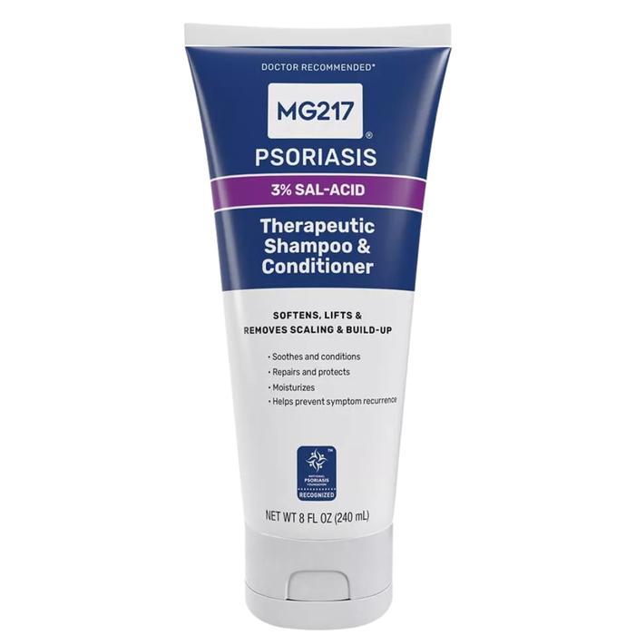 MG217 MG 217 Psoriasis 3% Salicylic Acid Shampoo + Conditioner 240 ML
