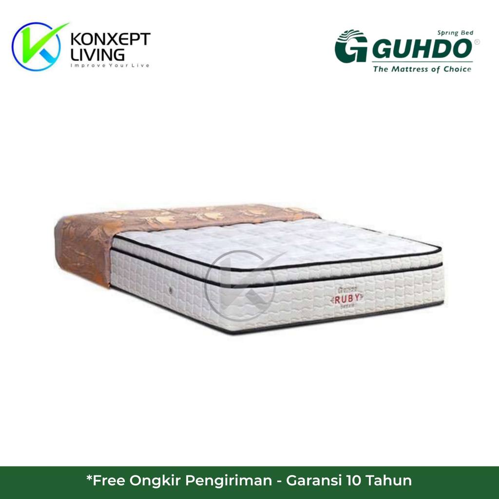 Guhdo Kasur Ruby Dream Latex & Compact Spinal Spring Ukuran 160x200 Mattress Only
