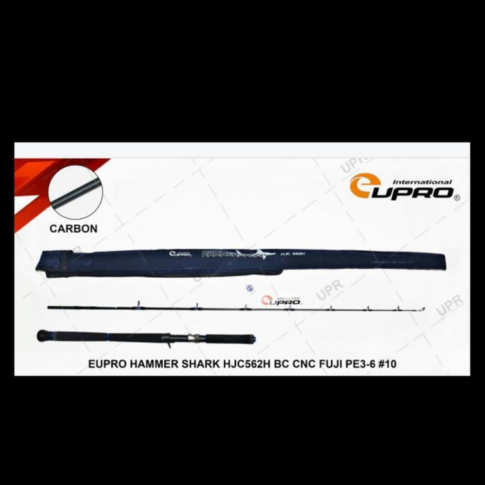 Ready joran eupro hammershark 562 165 cm joran jigging tanduk overhead