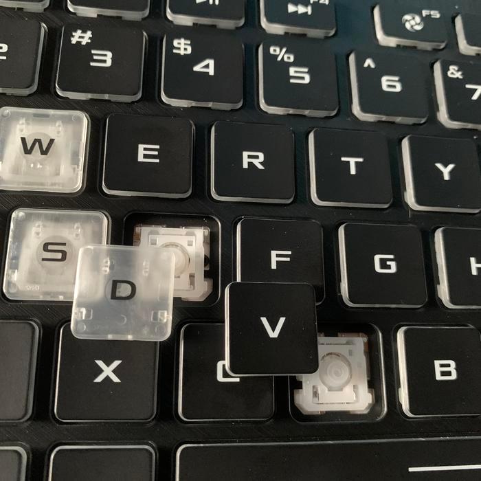 Tombol Keyboard ASUS ROG G531 G512 series (Keycaps / Tombol Tuts ) *