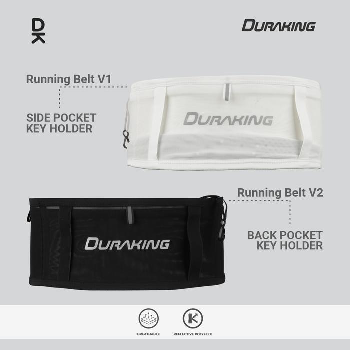 Promo Duraking Sabuk Lari Aksesoris Olahraga - Duraking Sport Act Running Belt Uniseks Nyaman