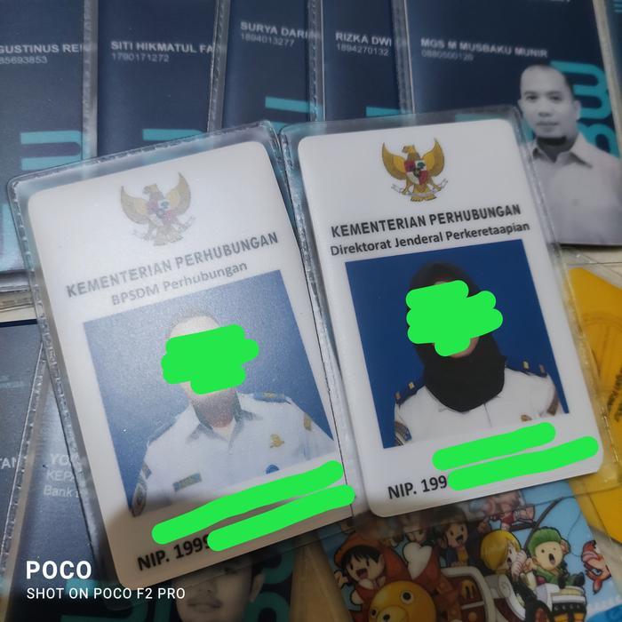 "New" Idcard ID Card Emoney Kemenhub Kementerian Perhubungan