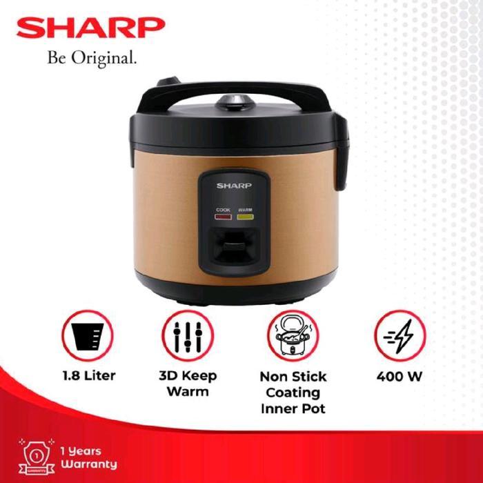 Rice Cooker Sharp Ks-N18Mg 1.8 Liter Rice Cooker Sharp Ksn18Mg 1.8Liter