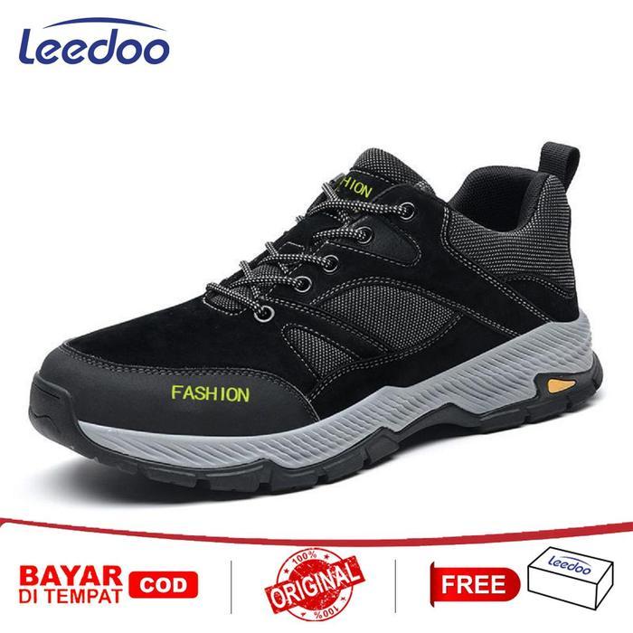 Eiger Summitadventure - Sepatu Hiking Pria Sepatu Sneakers Olahraga Outdoor Casual Sepatu Fashion