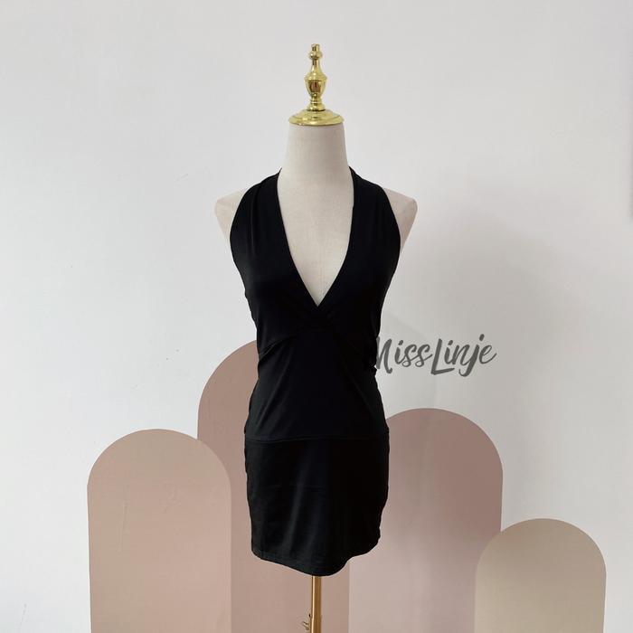 MISS LINJE Lingerie Sexy Cosplay Secretary S-XL dapat G String Baju Dinas Malam Seksi Wanita Ready