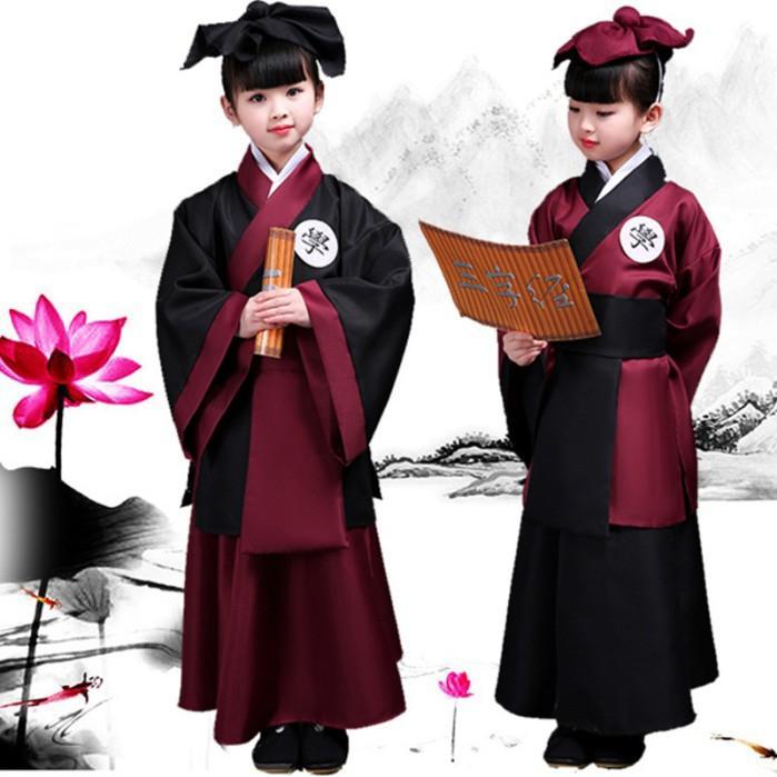 TERMURAH Hanfu baju anak kostum etnik china anak cosplay negara uniseks dizigui READY STOCK