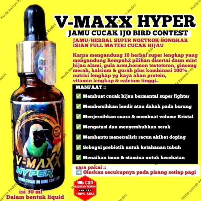 ASLI V + VX + V+X HYPER + VITAMIN CUCAK IJO + HYPER+DOPING CUCAK IJO + VITAMIN KUSUS CUCAK