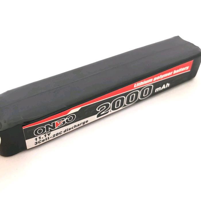 Terlaris Lipo 3S Sugus 11.1V 2000Mah 20-40C Airsoft Onbo Power