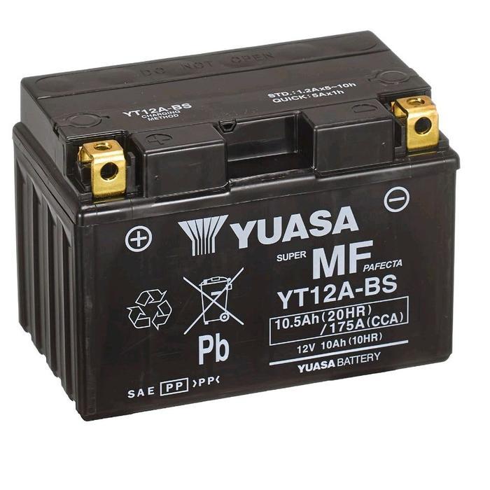 Ready Aki Motor Kawasaki Er6 ER6 YT12A-BS Yuasa