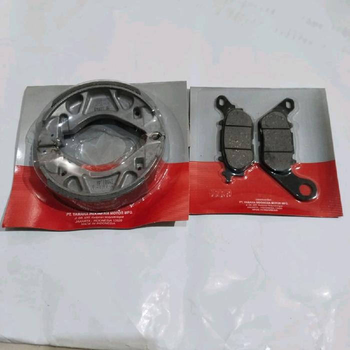 FREE ONGKIR KAMPAS REM DEPAN (3C1) + KAMPAS REM BELAKANG (5MX) XEON KARBU XEON GT XEON RC (POLOS)