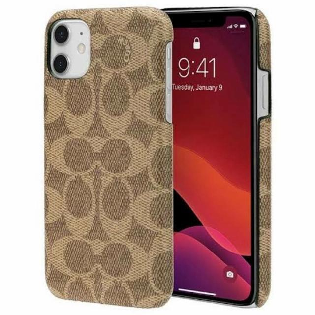Original Coach Iphone 11 Pro Max Signature Monogram Case Casing Cover Terlaris