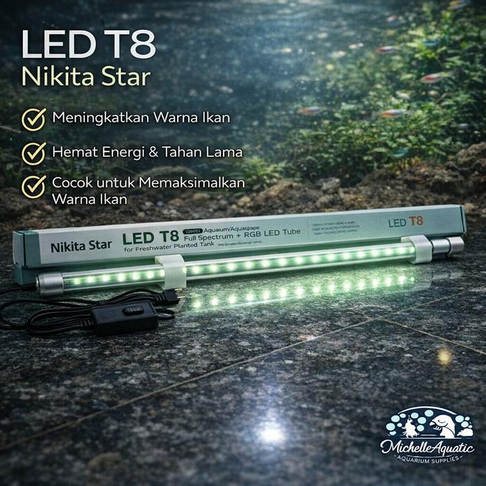 Lampu Tenning Arowana Nikita Star T8 600 - 1200 Cm Lampu nikita
