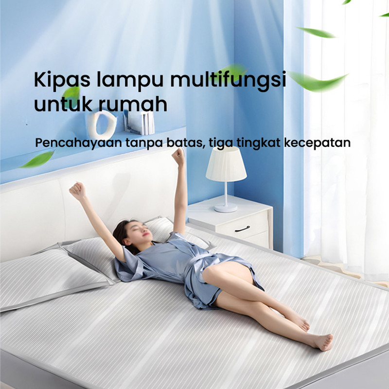Iangit-langit multifungsi Lampu kipas remote control yang/Lampu Kipas AC Remote Multifungsi/Lampu