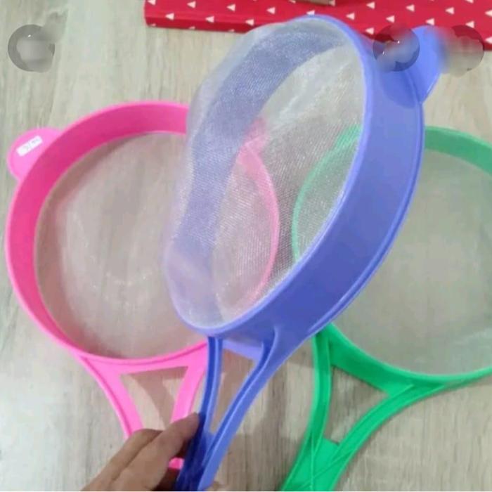 Saringan Gagang Plastik Tepung / Ayakan tepung & Sarinagan kelapa