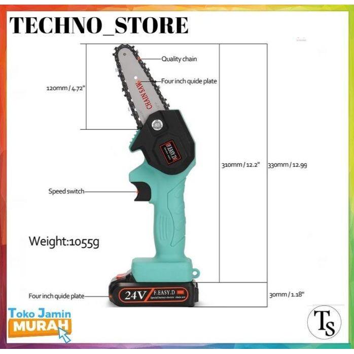 ALAT GERGAJI TANGAN CHARGER / GERGAJI TANGAN LISTRIK MINI PORTABEL