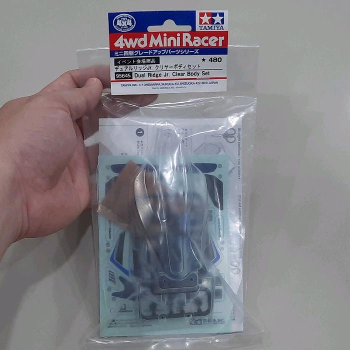 Tamiya 95645 Dual Ridge Jr Clear Body Set