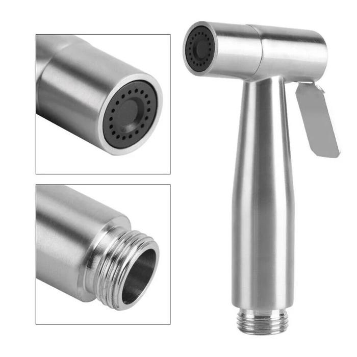 "New" Kepala Jet shower Kloset stainless 304 -semprotan Shower cebok bidet minimalis kepala head