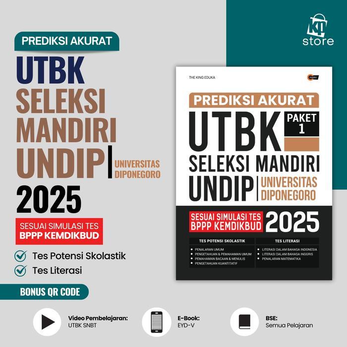 Soal Prediksi Akurat UTBK Seleksi Mandiri Universitas Diponegoro (UNDIP) 2025