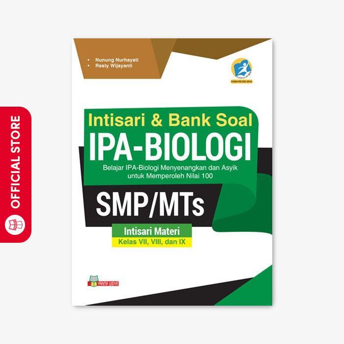 Buku Intisari dan Bank Soal IPA-Biologi untuk SMP/MTs