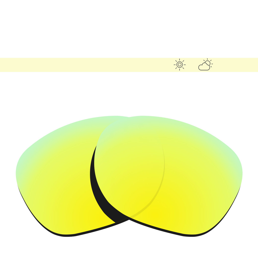 Beeyspecslab Polarized Lenses UV400 Protective Replacement Compatible with RayBan Clubmaster RB3016