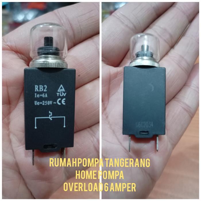 OVERLOAD POMPA SATELIT 6 AMPER OVERLOAD SPAREPART POMPA SATELIT TERBATAS