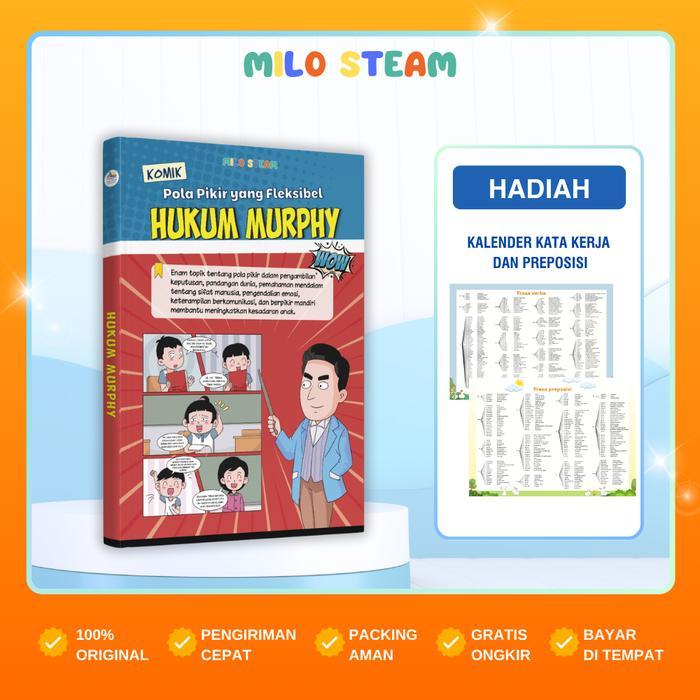 [Milosteam] Komik Psikologi Hukum Murphy Komik Edukasi 160 Halaman Untuk Membantu Anak Memahami
