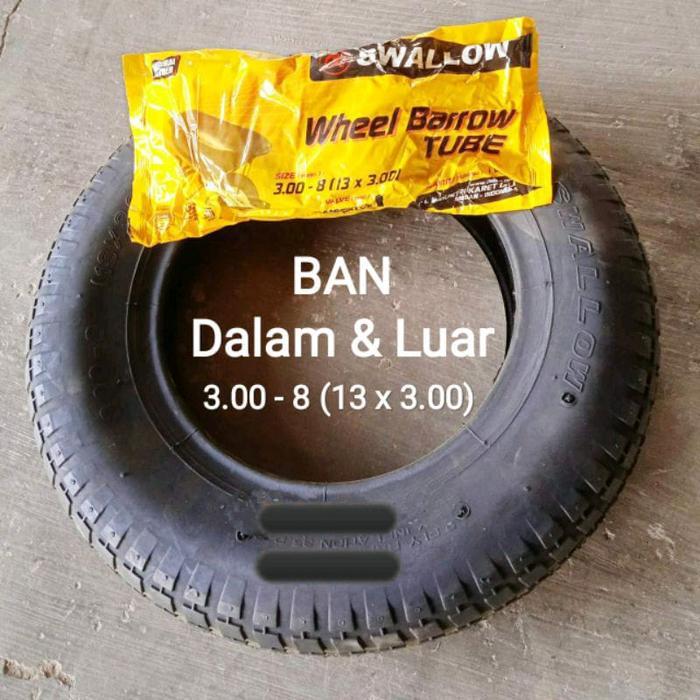 BAN LUAR DAN DALAM - BAN GEROBAK SORONG RODA SATU / ARTKO / ANGKONG