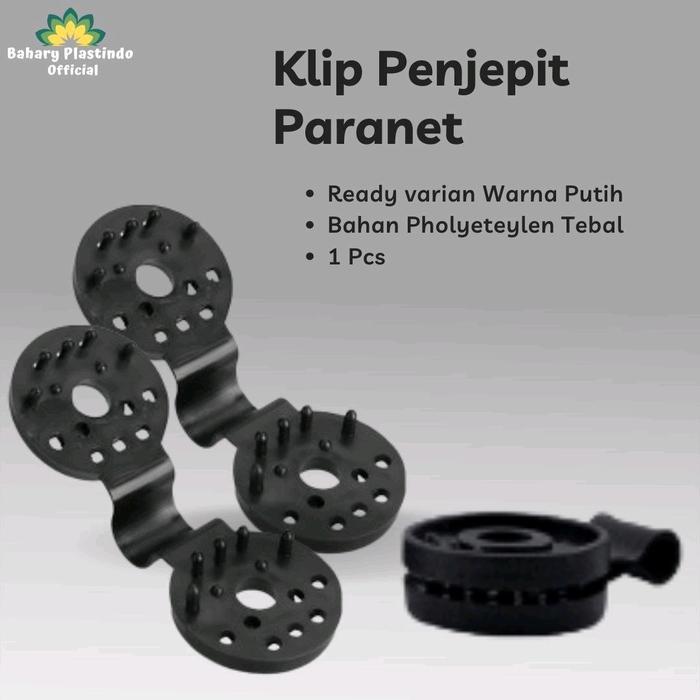 Klip Penjepit Paranet Putih Atau Jaring Peneduh