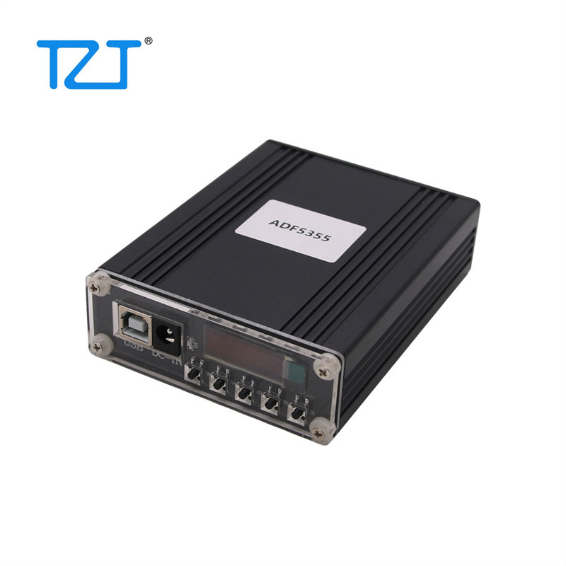 TZT RF Signal Generator RF Frequency Generator Module with OLED Display ADF5355